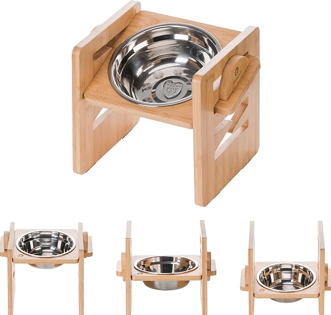 Elevated Feeding Station For Pets Bowls