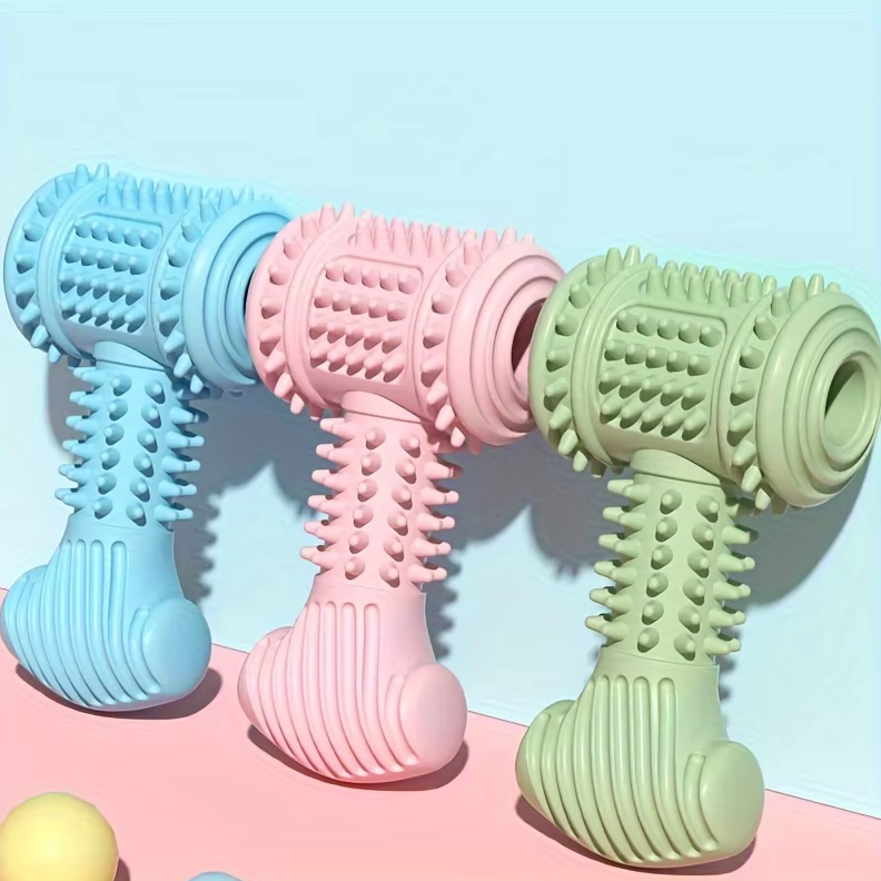 Dog Chew Toy - Dental Care Dumbbell For Dogs