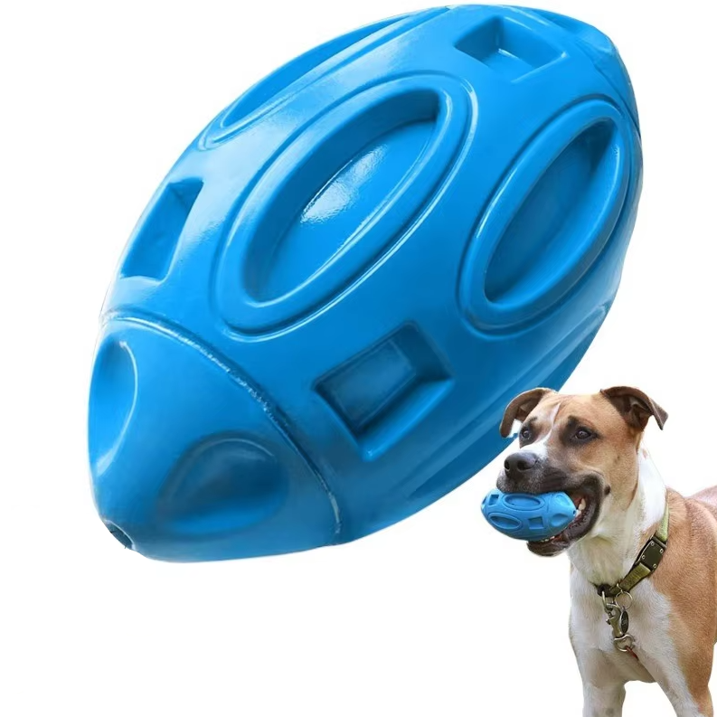 Throwing And Chewing Toy For Dogs - Robust Rubber Football