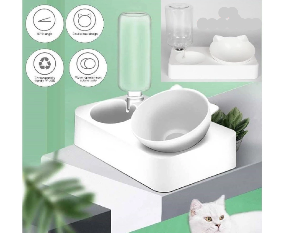 Automatic Food And Water Dispenser For Pets