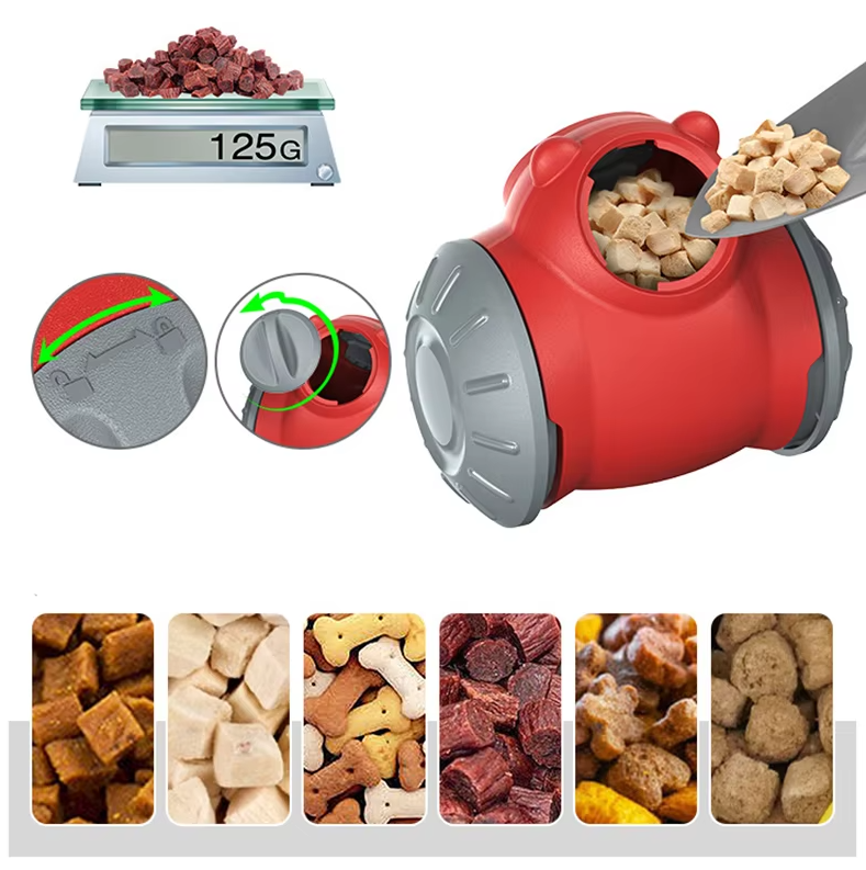 Dog Toy With Treat Dispenser - Interactive Chew Toy For Dogs