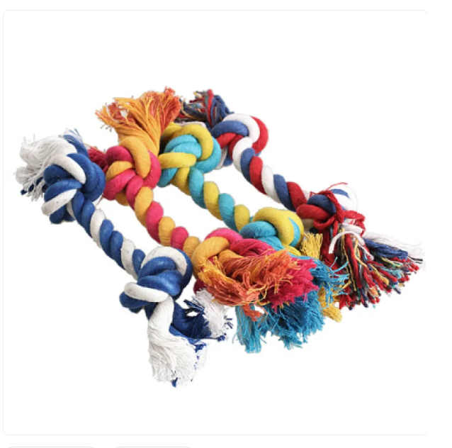 Dog Toy Rope - Colourful Chew Toy For Dogs
