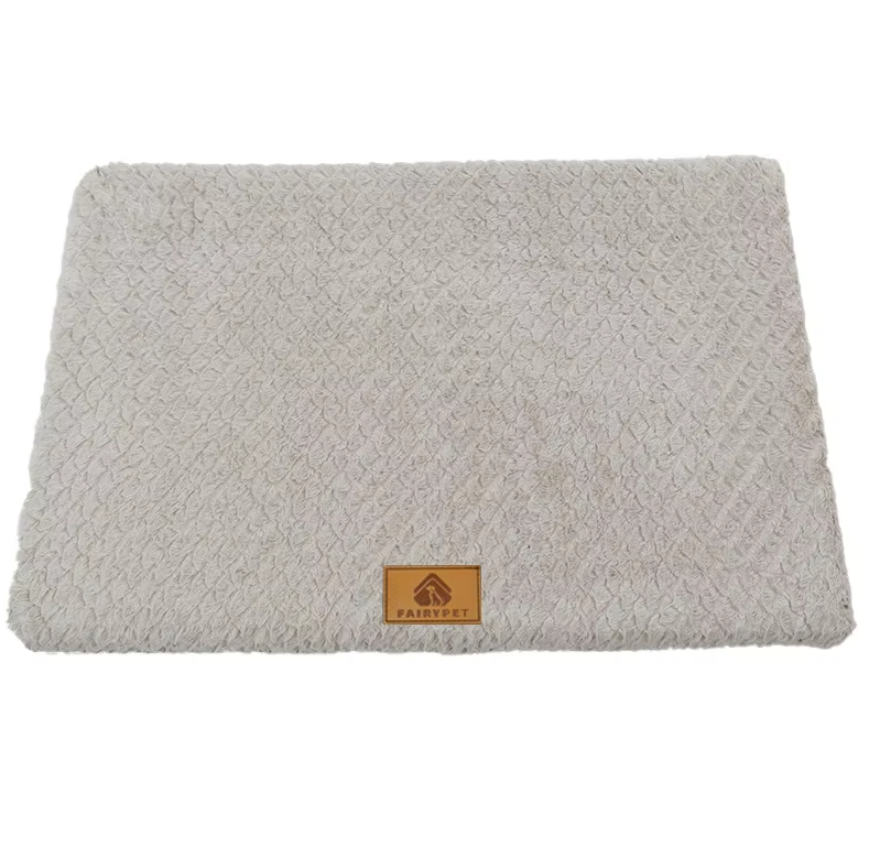 Orthopaedic Dog Bed - Soft Fluffy Pet Mat For Dogs Cats