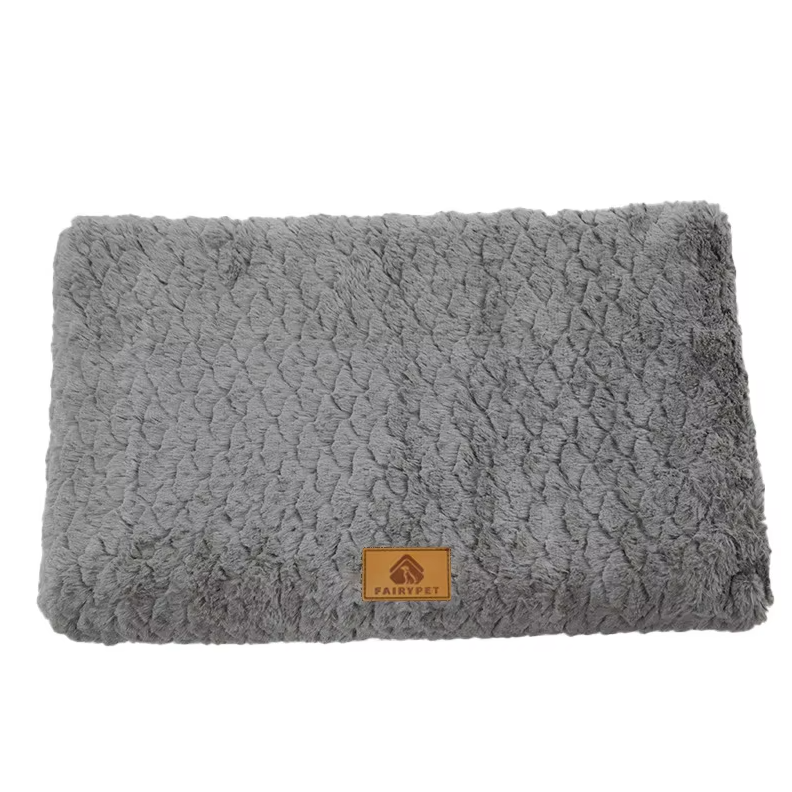 Orthopaedic Dog Bed - Soft Fluffy Pet Mat For Dogs Cats