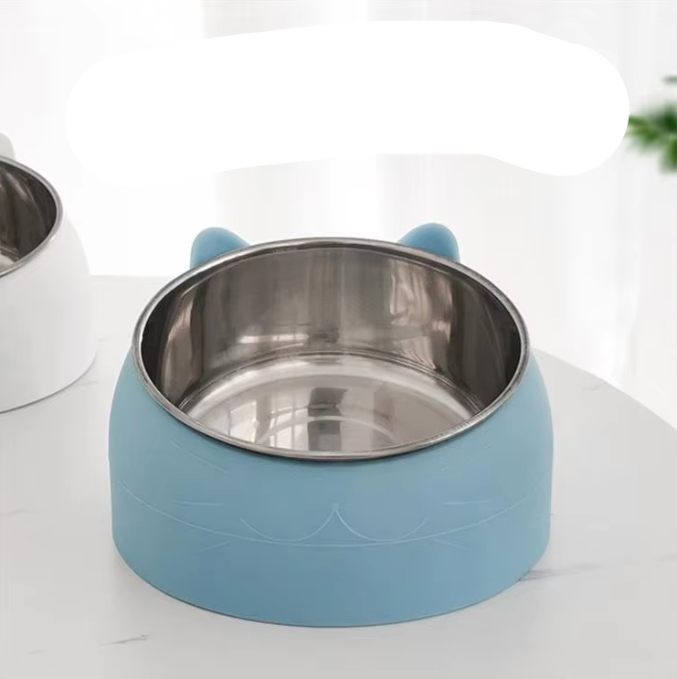 Cat Bowl With 15 - Degree Inclination For Comfortable Eating