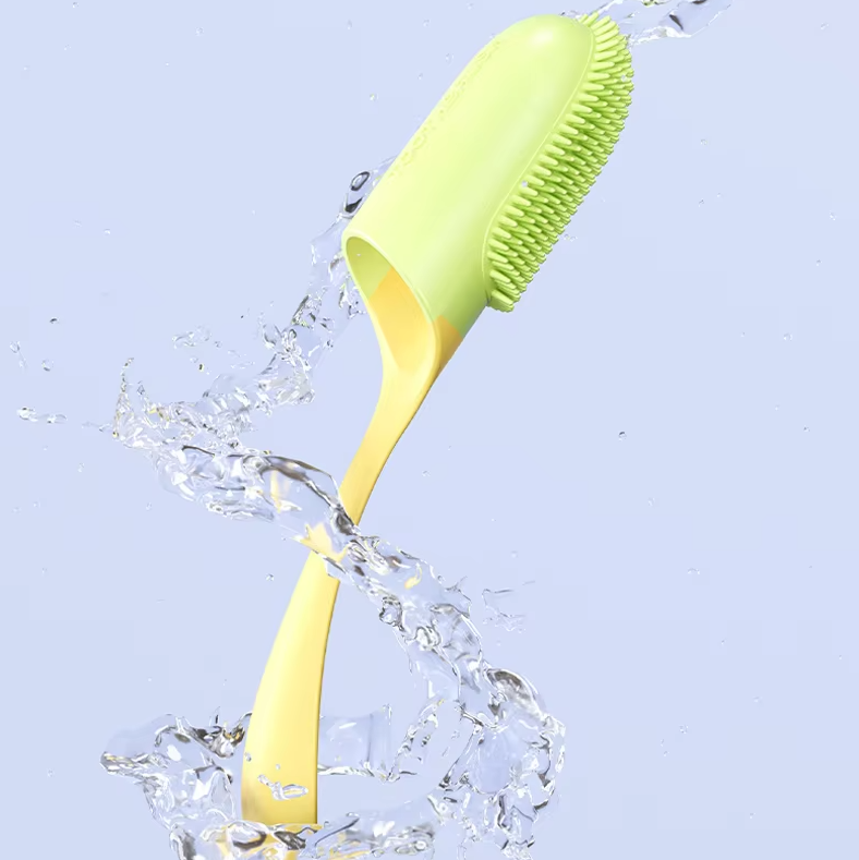 Tooth Cleaning Brush - Soft Tpr Brush For Thorough Oral Care And Tongue Cleaning