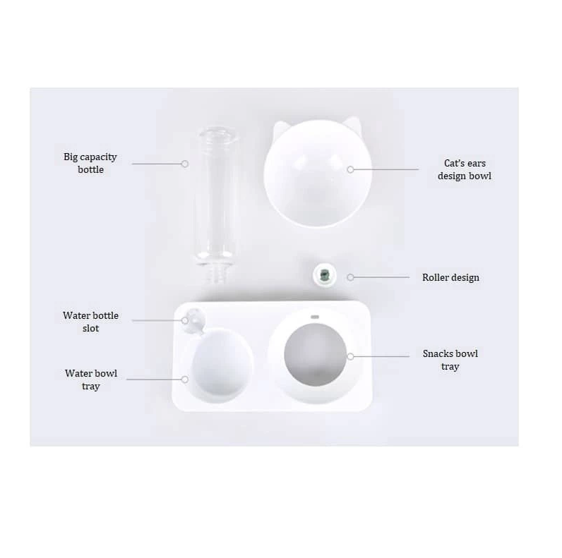 Automatic Food And Water Dispenser For Pets