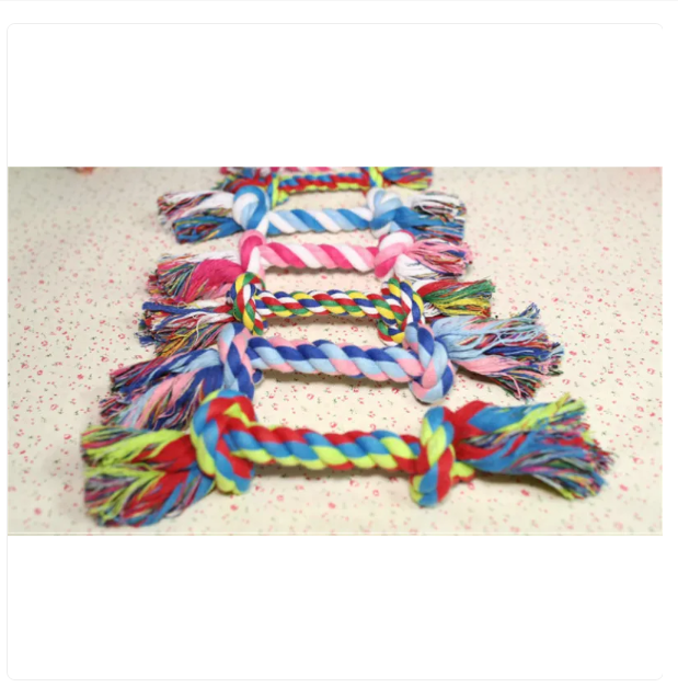 Dog Toy Rope - Colourful Chew Toy For Dogs