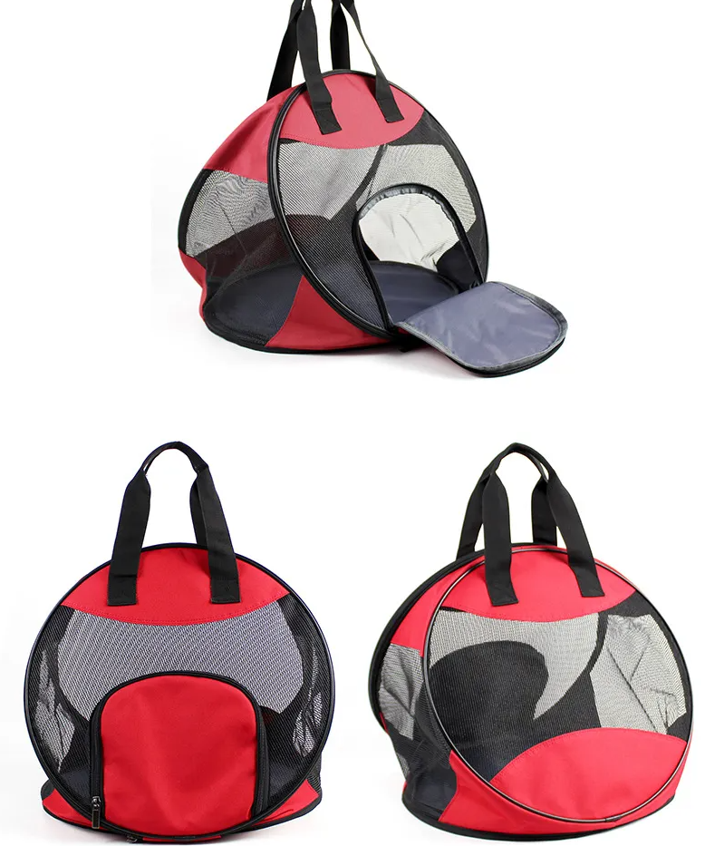 Foldable Pet Carrier Bag - Breathable Carrier Bag For Dogs Cats