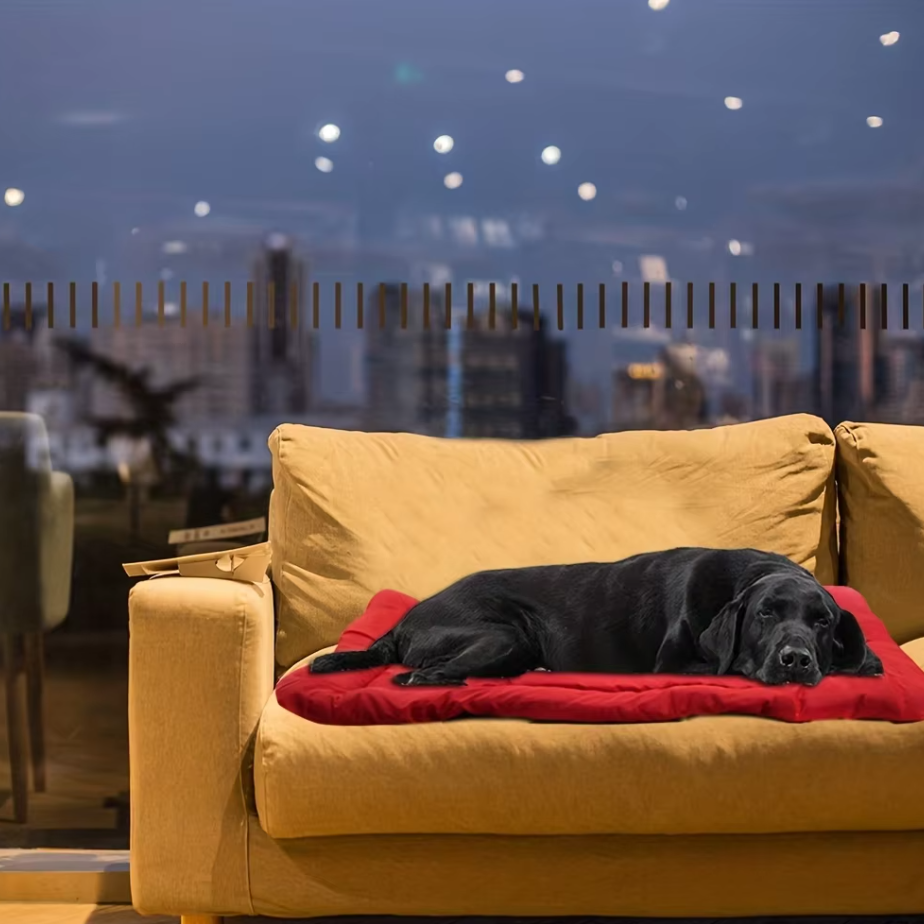 Travel Cushion For Dogs - Soft Washable Dog Bed For Car Sofa On The Go