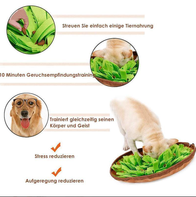 Sniffer Mat For Dogs - Promotes Natural Foraging Skills