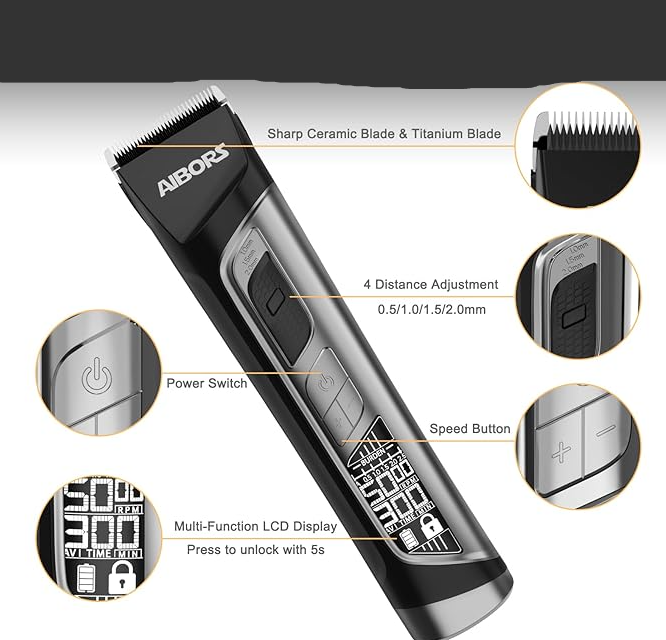 (Too Expensive)Dog Clipper Set With Accessories