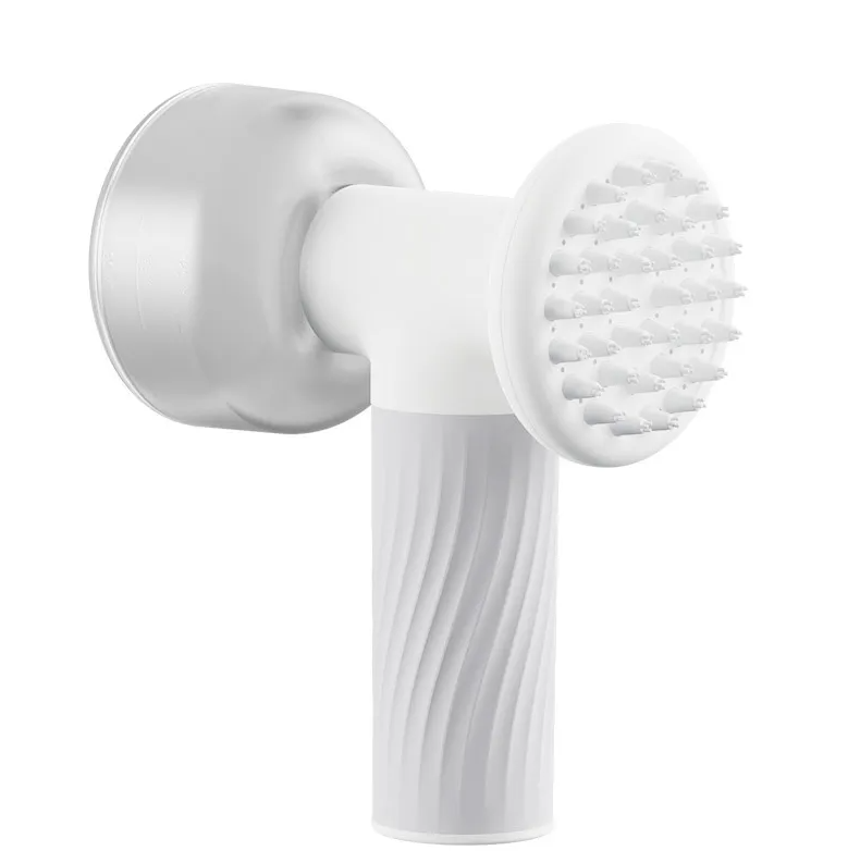 Electric Dog Brush With Massage Function - Gentle Coat Care And Deep Cleaning With Usb Charging
