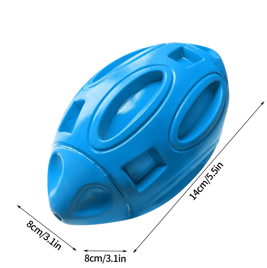 Throwing And Chewing Toy For Dogs - Robust Rubber Football