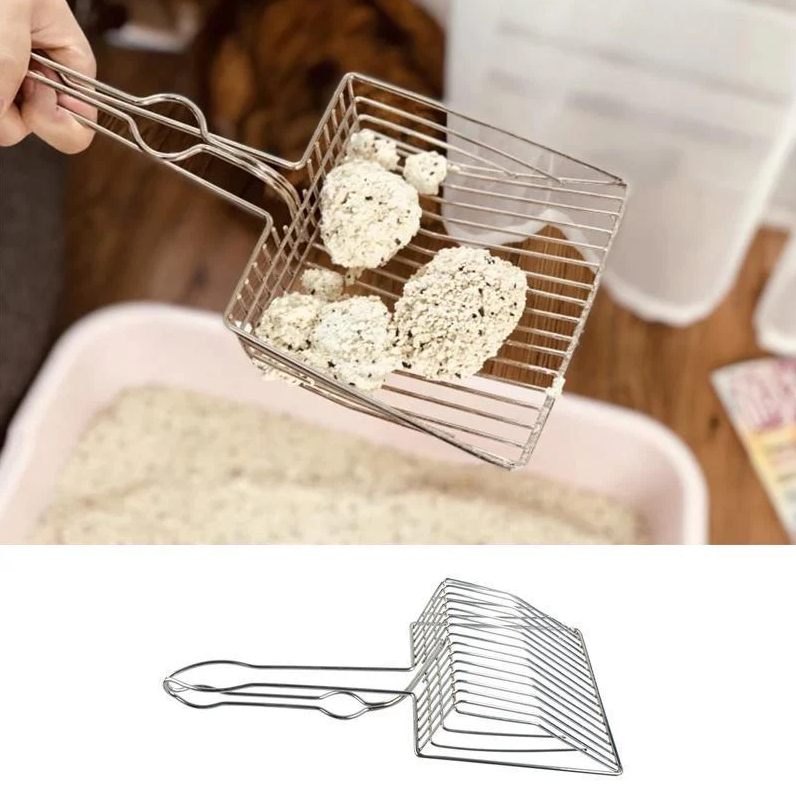 Stainless Steel Cat Litter Scoop