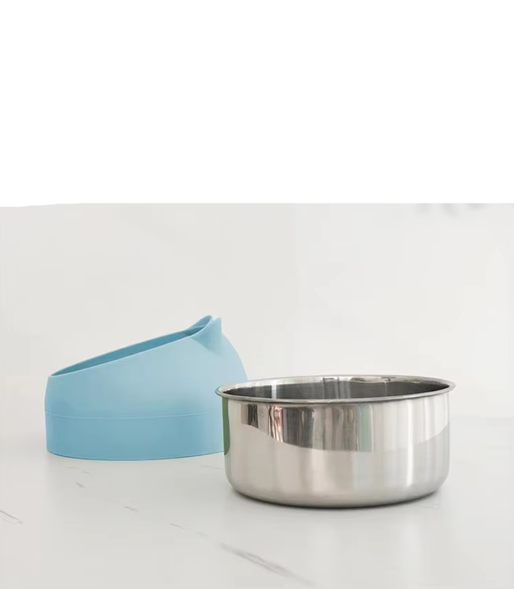 Cat Bowl With 15 - Degree Inclination For Comfortable Eating