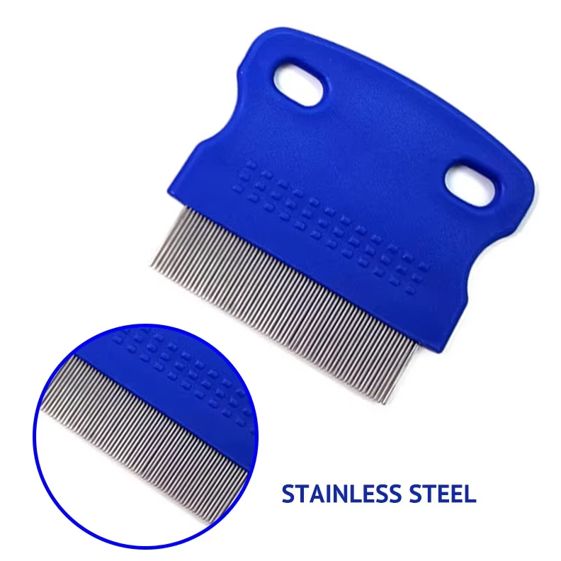Flea Comb Set For Pets - Fine Tooth Combs For Dogs Cats