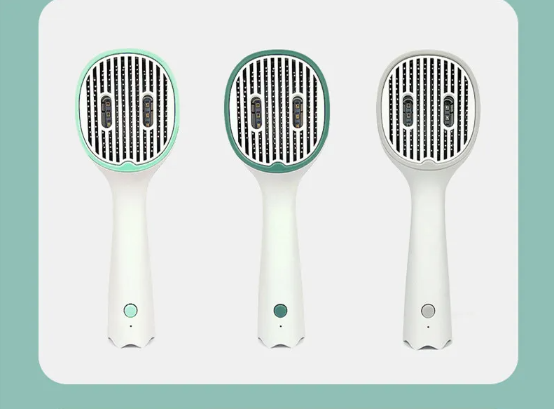 Electric Hair Brush - Fast Smoothing And Detangling Brush For Straight Hair