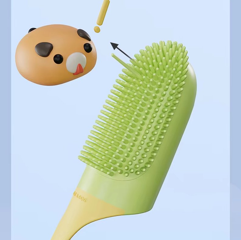 Tooth Cleaning Brush - Soft Tpr Brush For Thorough Oral Care And Tongue Cleaning