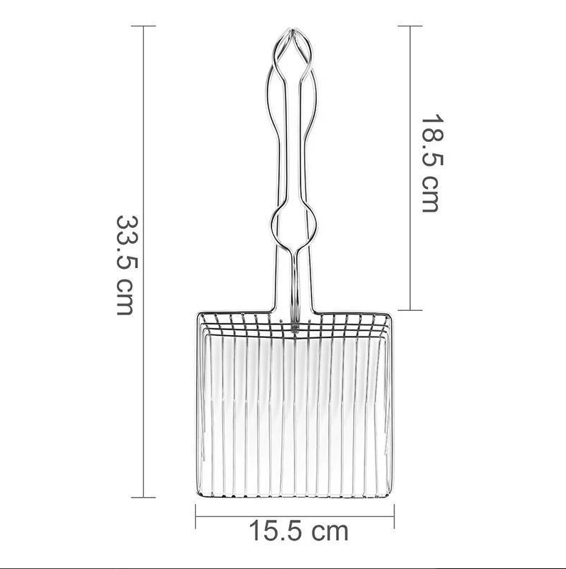 Stainless Steel Cat Litter Scoop