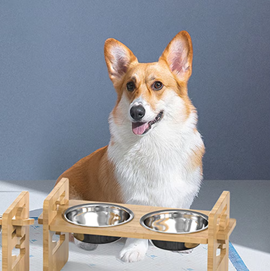 Elevated Feeding Station For Pets Bowls