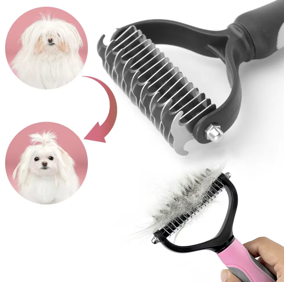 Professional Undercoat Brush - Coat Care For Dogs Cats