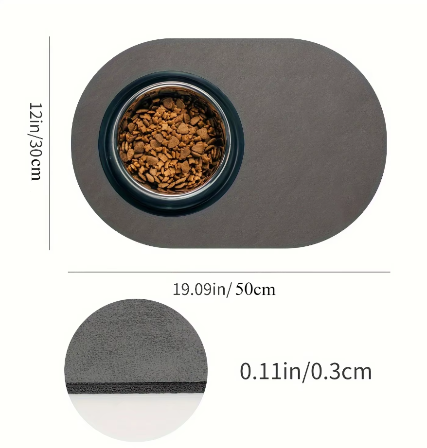 Silicone Feeding Mat For Pets - Waterproof, Non - Slip Feeding Mat For Dogs Cats