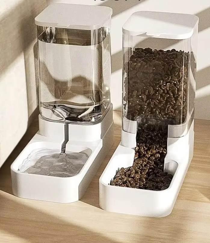 Automatic Food And Water Dispenser For Pets