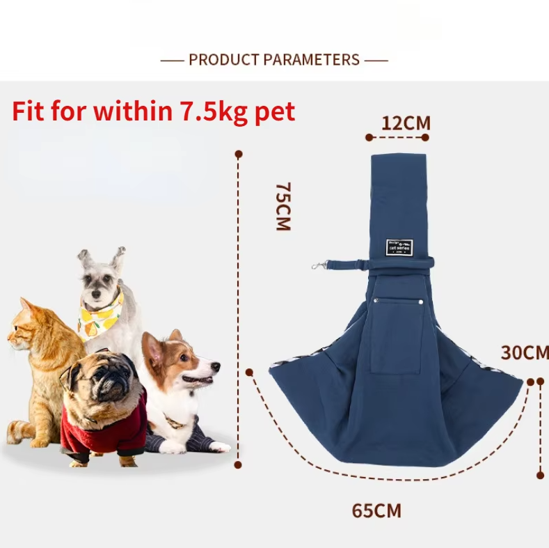 Dog Carrier Bag Shoulder Bag - Comfortable Stylish Pet Carrier Bag For Small Dogs Cats