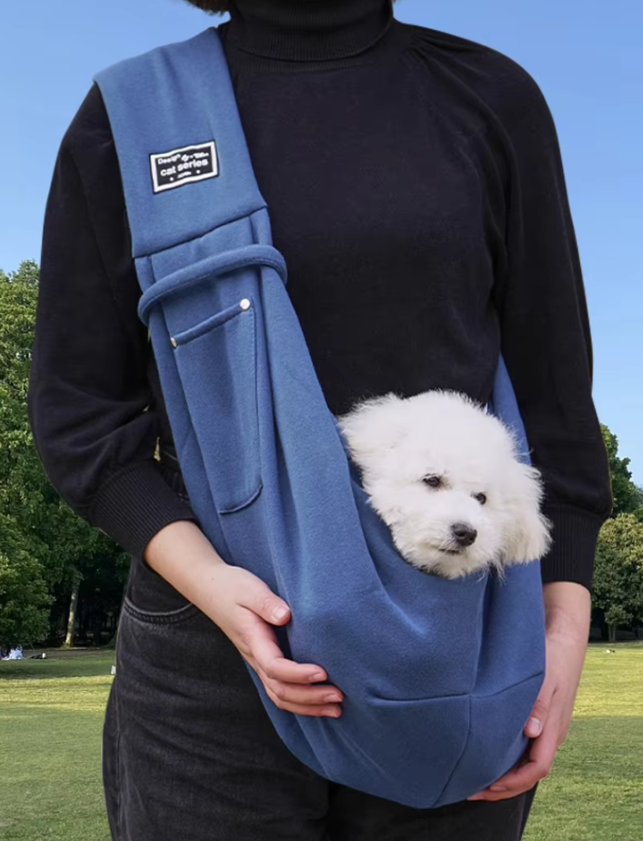 Dog Carrier Bag Shoulder Bag - Comfortable Stylish Pet Carrier Bag For Small Dogs Cats