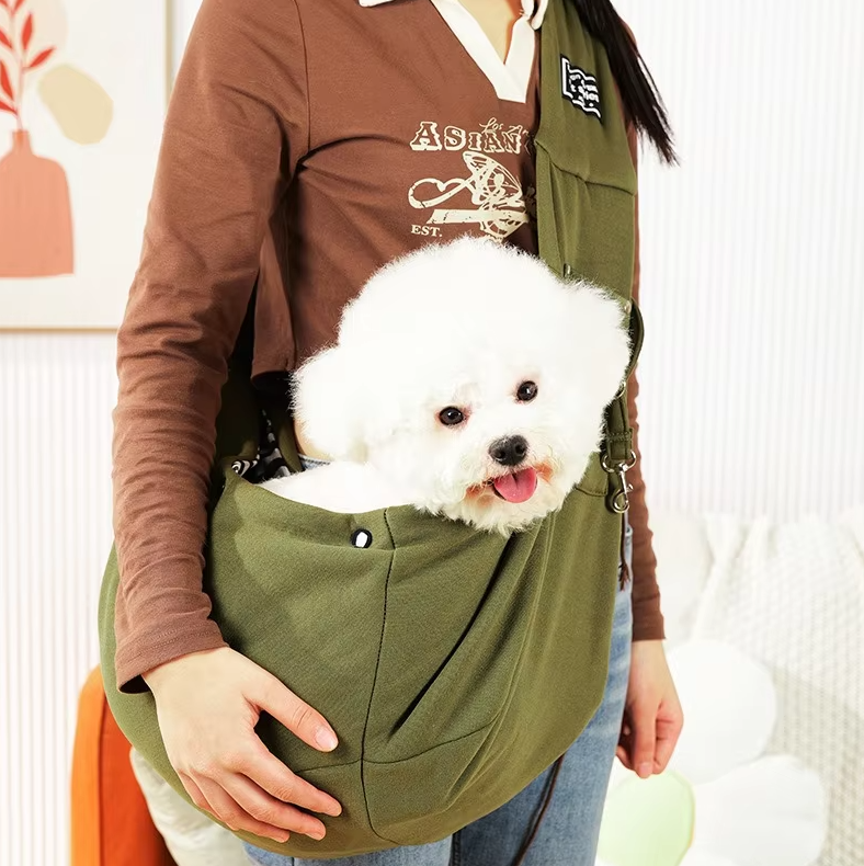 Dog Carrier Bag Shoulder Bag - Comfortable Stylish Pet Carrier Bag For Small Dogs Cats