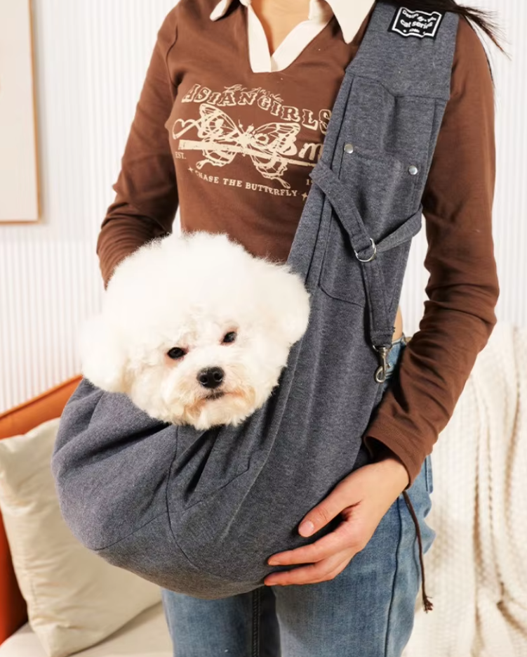 Dog Carrier Bag Shoulder Bag - Comfortable Stylish Pet Carrier Bag For Small Dogs Cats