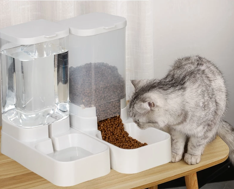 Automatic Food And Water Dispenser For Pets