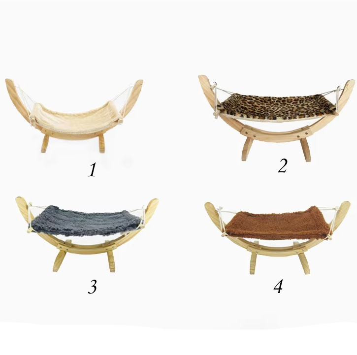 Cat Hammock - Soft Cover For Wooden Cat Bed, Washable And Durable