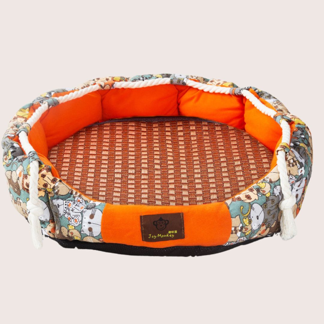 Durable Dog Bed With Pocket Function And Rope