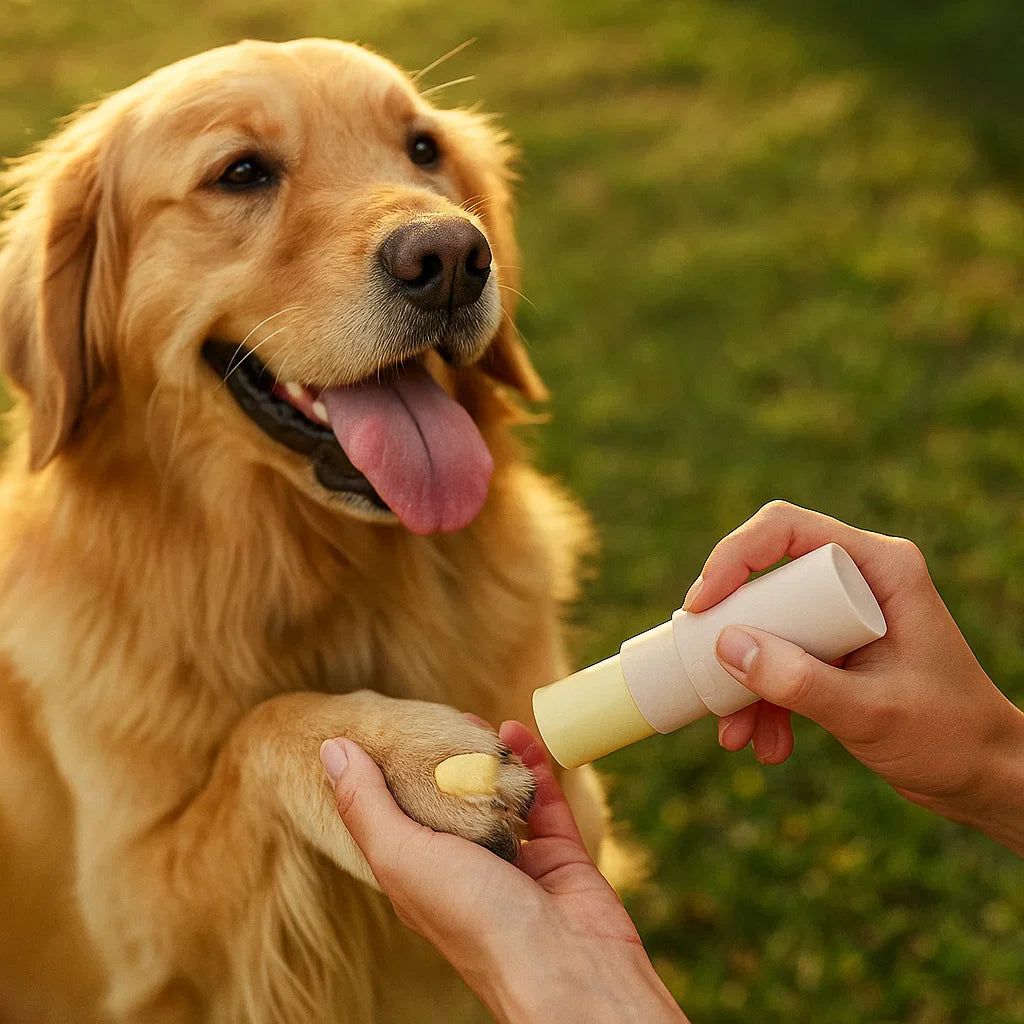 Nourishing and protective ointment stick for paws and nose