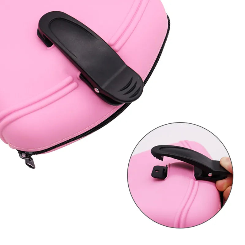 Pop - It Keychain With Zip - Stress Relief Toy And Storage Bag