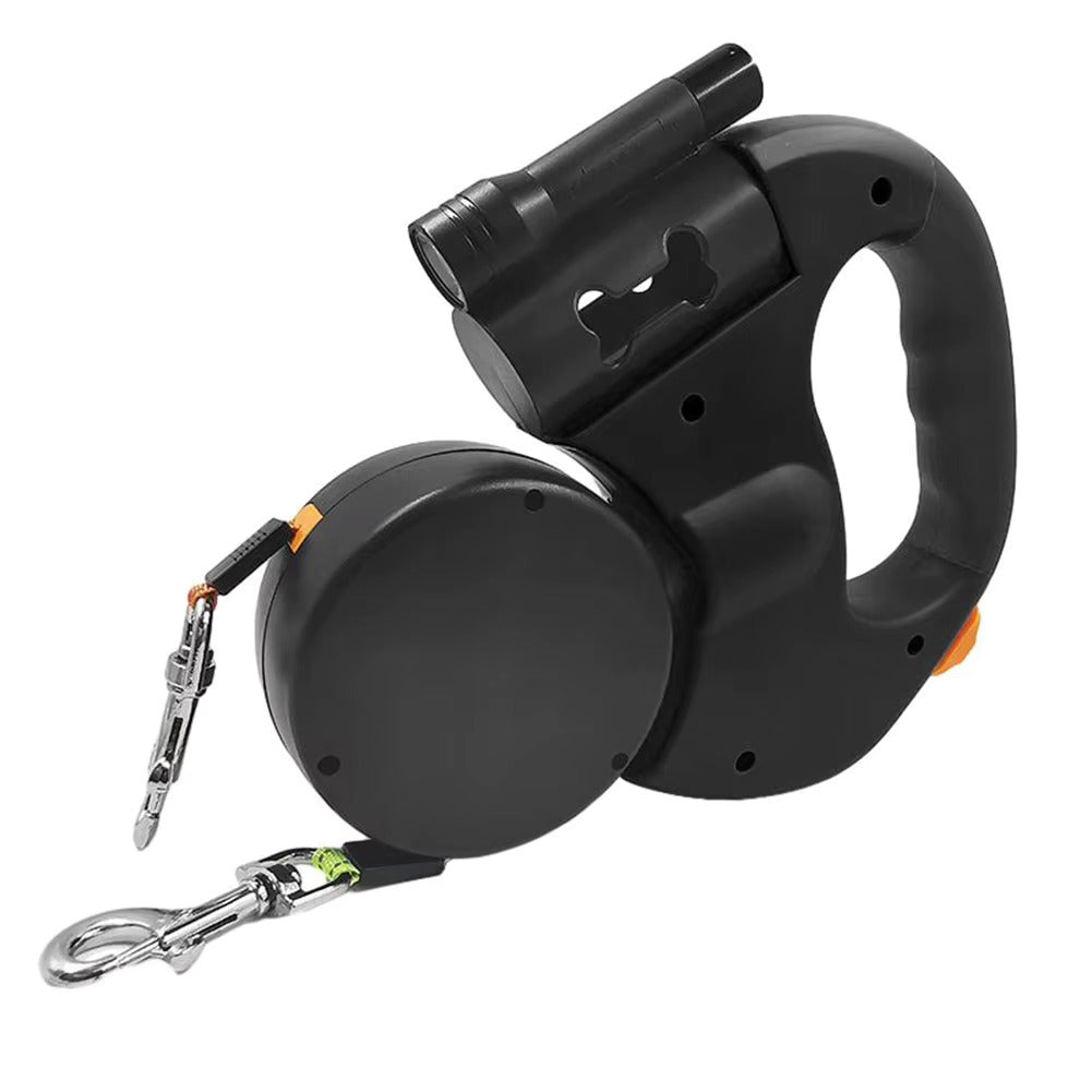 Practical Anti - Wrap Double Dog Lead