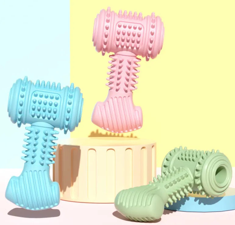 Dog Chew Toy - Dental Care Dumbbell For Dogs