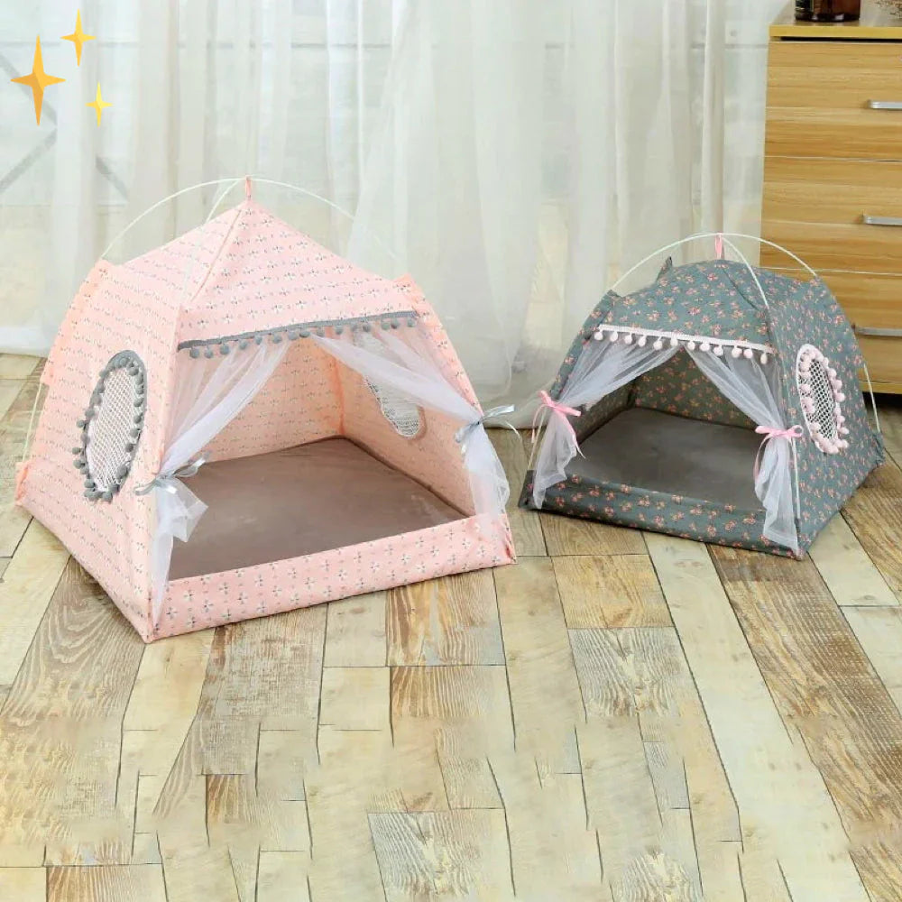 Shaded Pet Tent With Cover