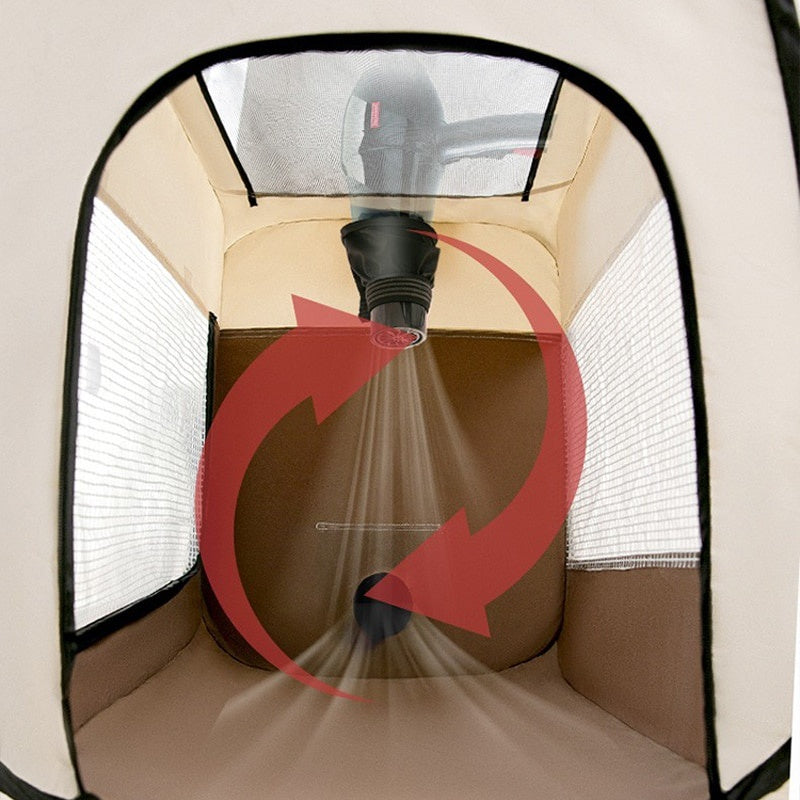 Stowable Pet Transport Box