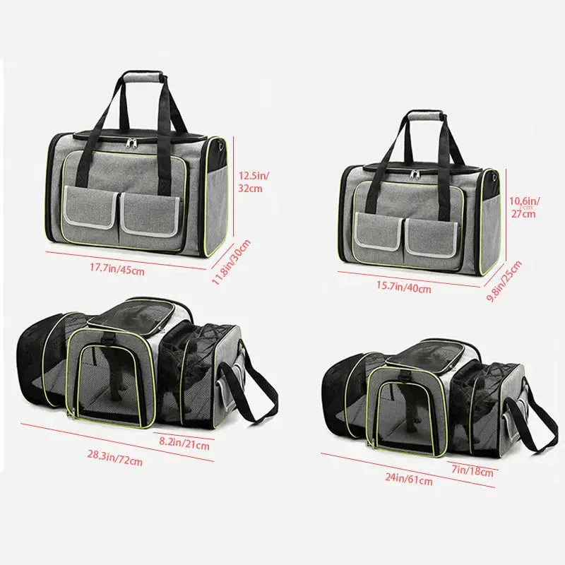 Fold - Out Pet Transport Bag