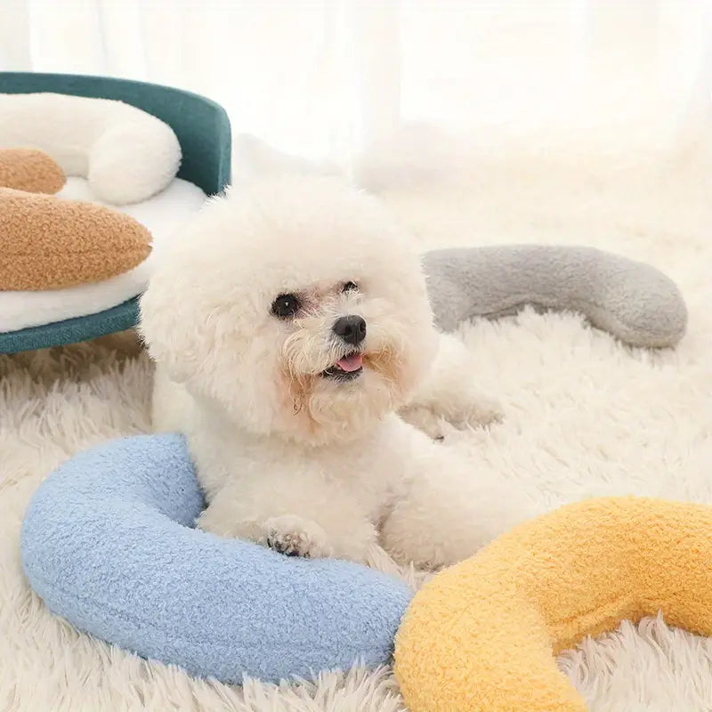 Orthopaedic U - Shaped Dog Cushion