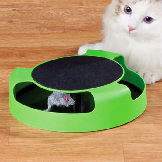 Interactive Cat Toy With Mouse - Toy With Moving Mouse For Cats