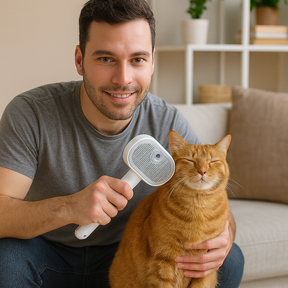 Premium Cat Steam Brush