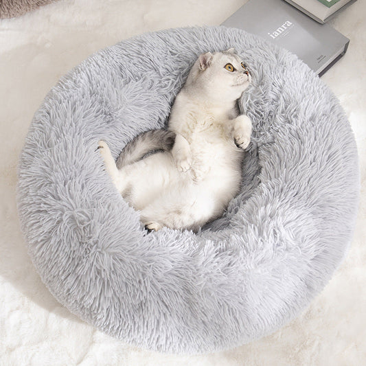 Cuddly Cloud Cat Bed