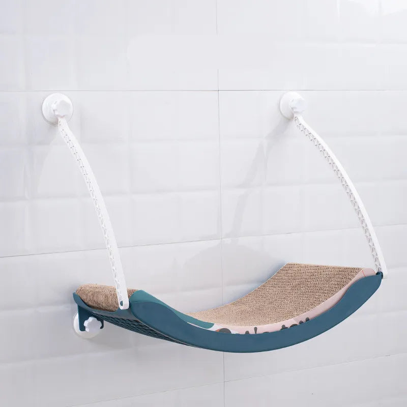 Cat Window Hammock - Stable And Comfortable Resting Place With Suction Cups