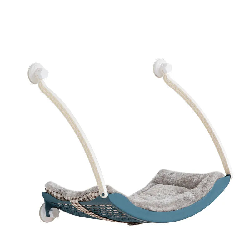 Cat Window Hammock - Stable And Comfortable Resting Place With Suction Cups