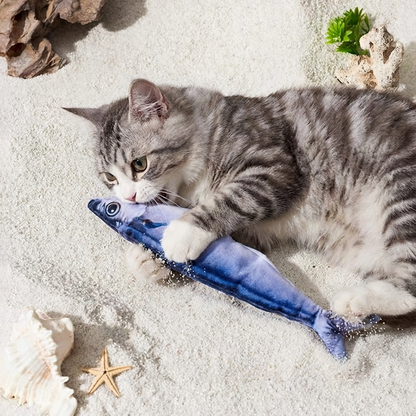 Interactive Wiggly Fish Cat Toy
