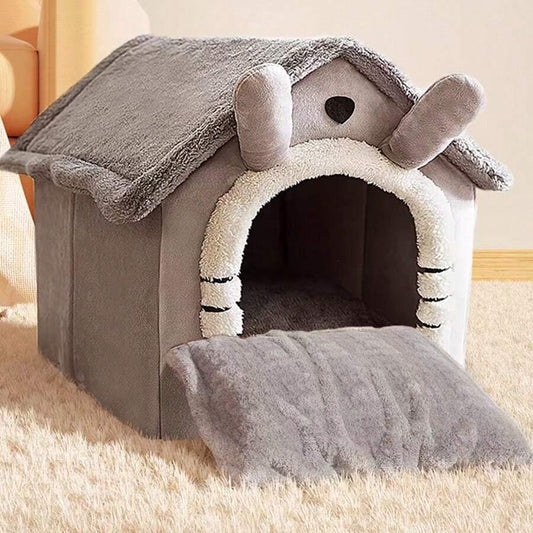 Cosy Plush Cat House